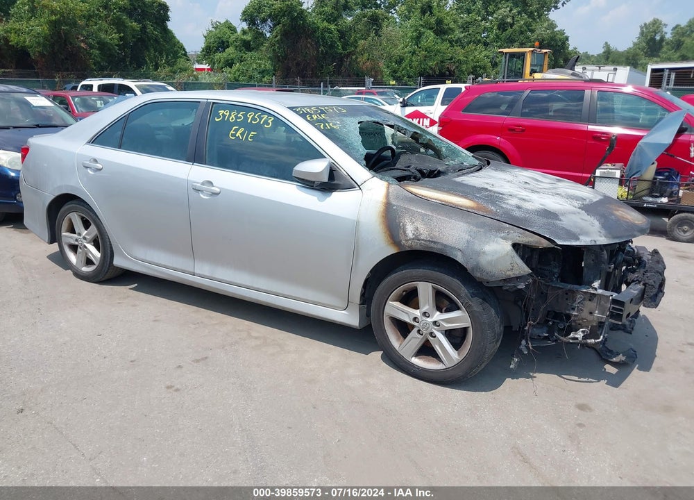 2012 TOYOTA CAMRY SE VIN: 4T1BF1FK9CU118921