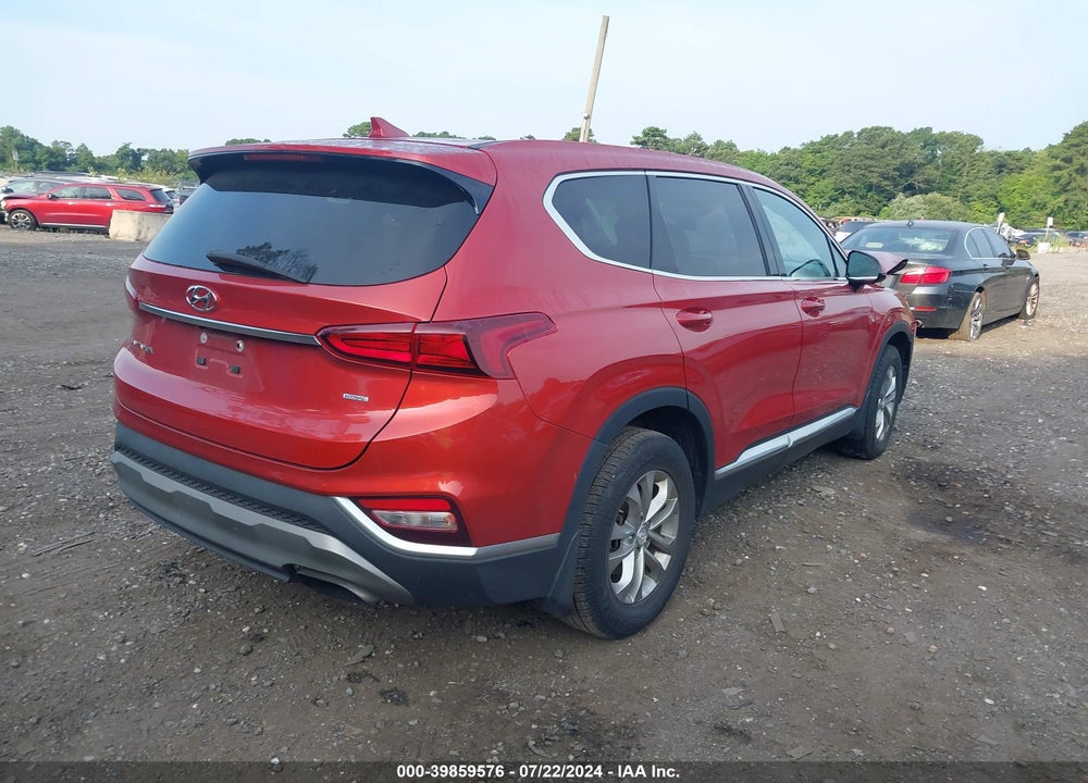 2020 HYUNDAI SANTA FE SEL VIN: 5NMS3CAD7LH244042