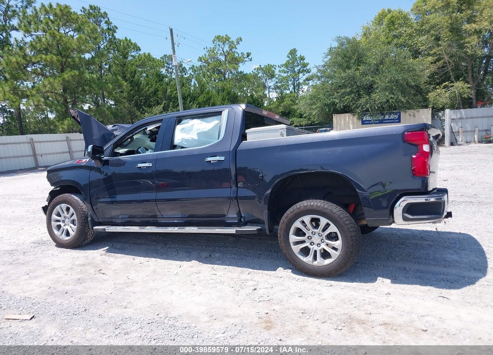 2022 CHEVROLET SILVERADO 1500 4WD SHORT BED LTZ VIN: 1GCUDGED5NZ512821