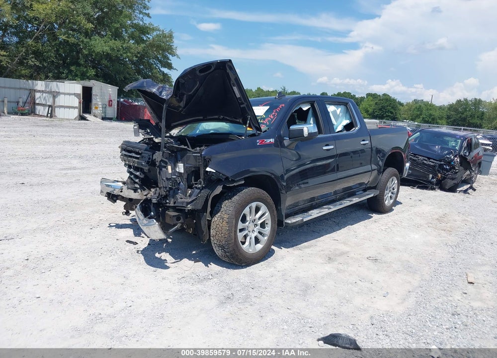 2022 CHEVROLET SILVERADO 1500 4WD SHORT BED LTZ VIN: 1GCUDGED5NZ512821