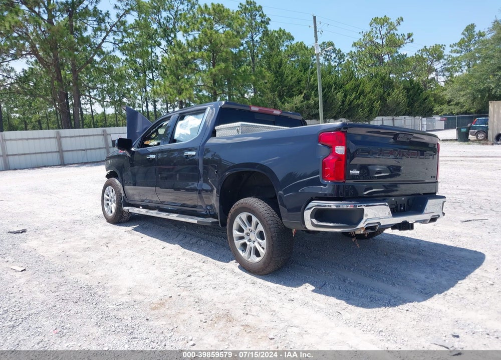 2022 CHEVROLET SILVERADO 1500 4WD SHORT BED LTZ VIN: 1GCUDGED5NZ512821