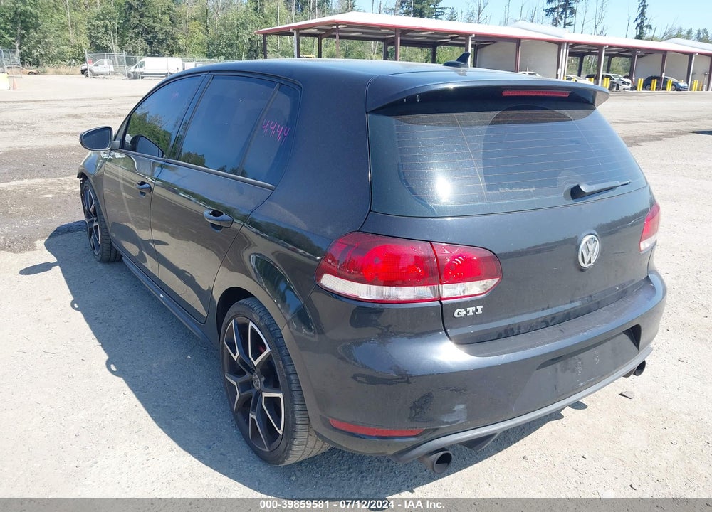 2013 VOLKSWAGEN GTI WOLFSBURG EDITION VIN: WVWHV7AJ8DW126727