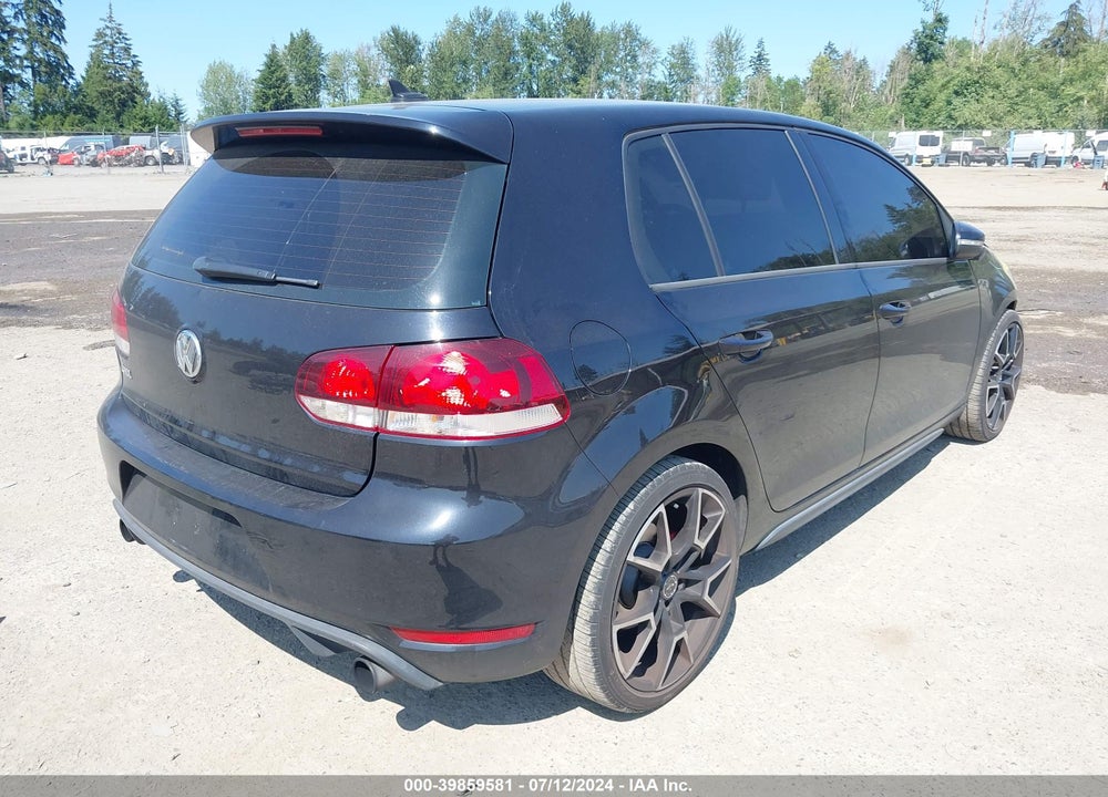 2013 VOLKSWAGEN GTI WOLFSBURG EDITION VIN: WVWHV7AJ8DW126727