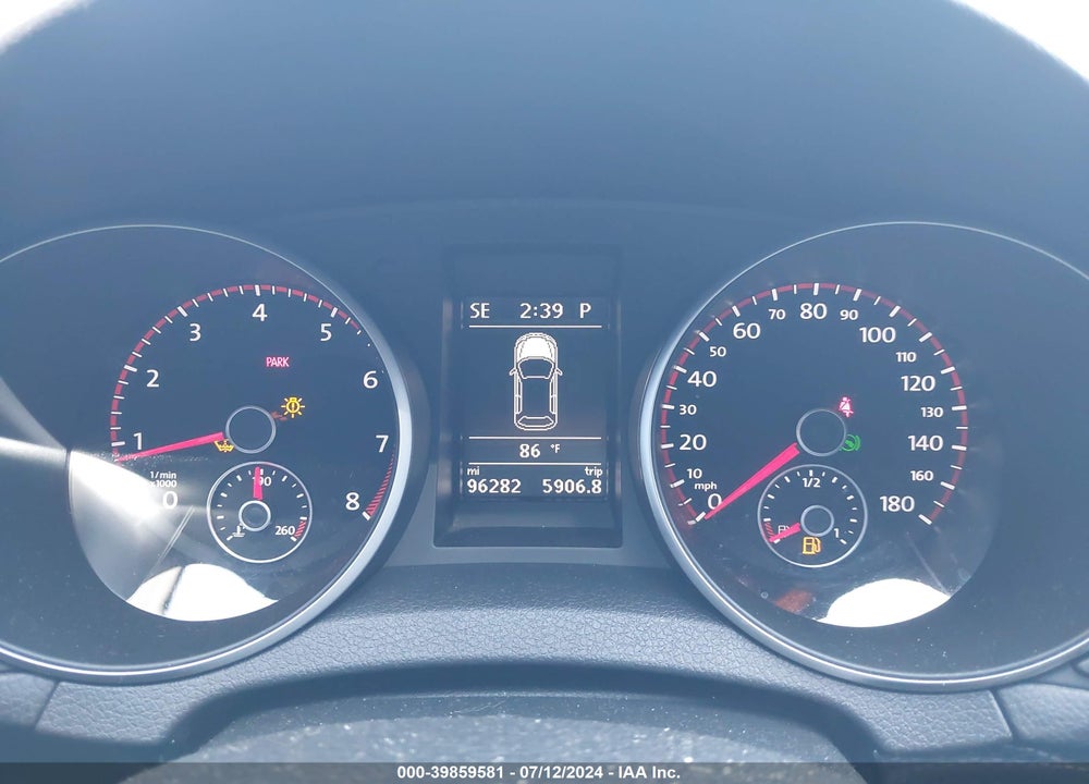 2013 VOLKSWAGEN GTI WOLFSBURG EDITION VIN: WVWHV7AJ8DW126727