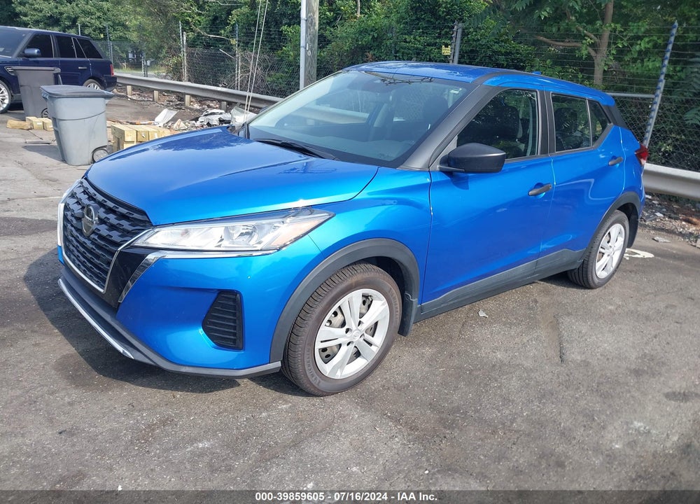 2021 NISSAN KICKS S XTRONIC CVT VIN: 3N1CP5BV9ML510356