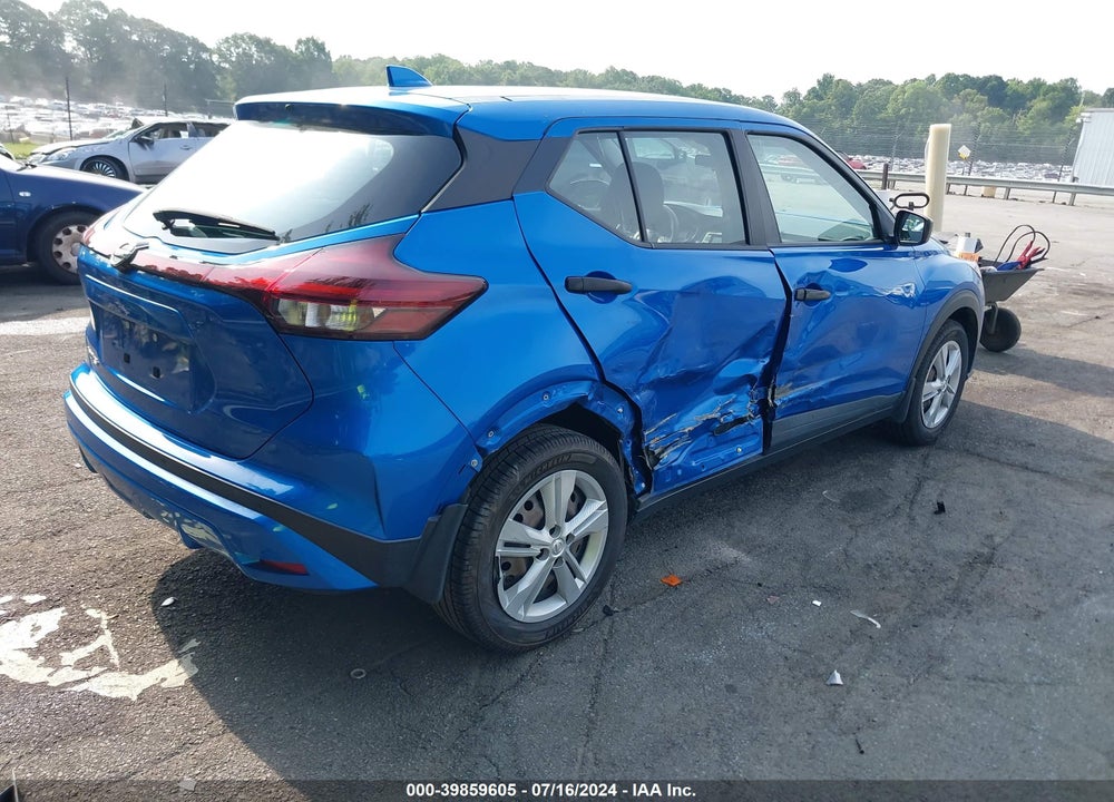 2021 NISSAN KICKS S XTRONIC CVT VIN: 3N1CP5BV9ML510356