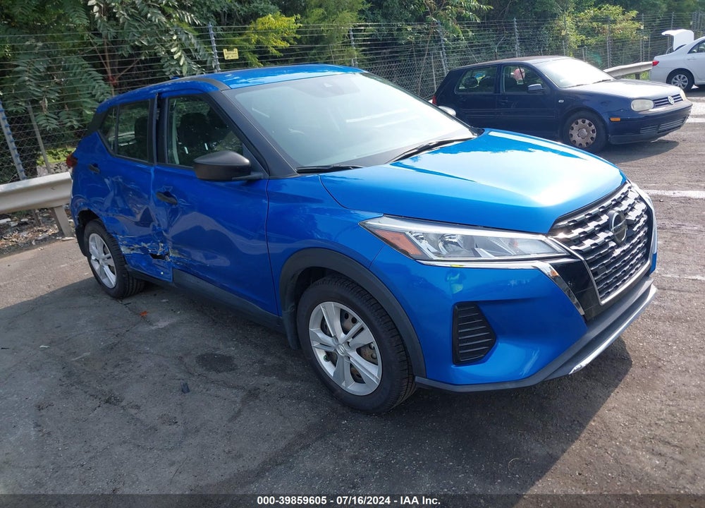 2021 NISSAN KICKS S XTRONIC CVT VIN: 3N1CP5BV9ML510356