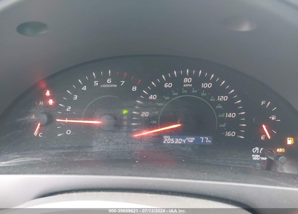 2007 TOYOTA CAMRY LE V6 VIN: 4T1BK46K07U546475