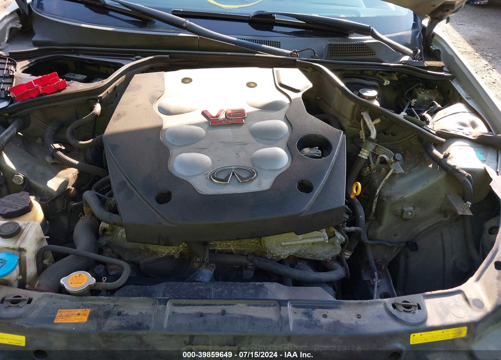 2003 INFINITI G35 BASE W/LEATHER VIN: JNKCV54E23M205042