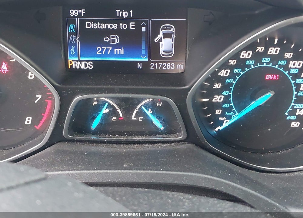 2013 FORD ESCAPE SE VIN: 1FMCU0GX8DUA37859