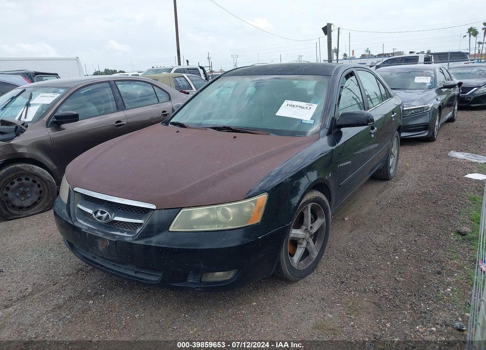 2007 HYUNDAI SONATA LIMITED/SE V6 VIN: 5NPEU46F97H181366