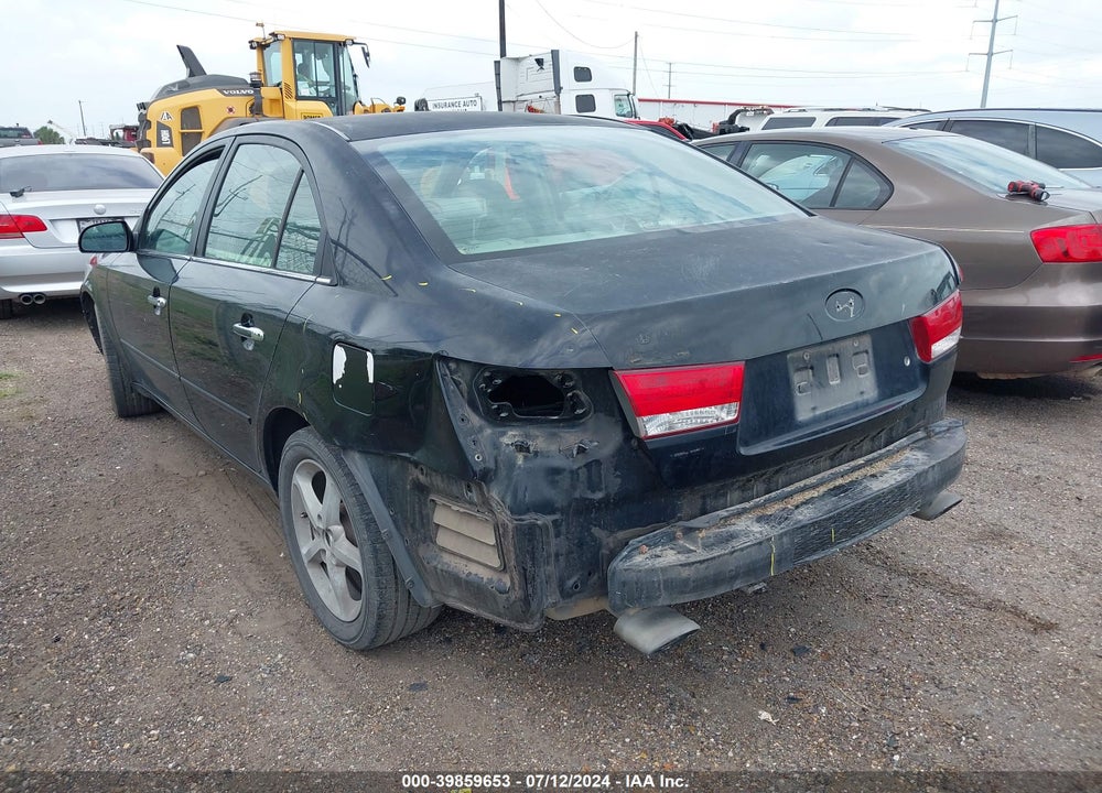 2007 HYUNDAI SONATA LIMITED/SE V6 VIN: 5NPEU46F97H181366