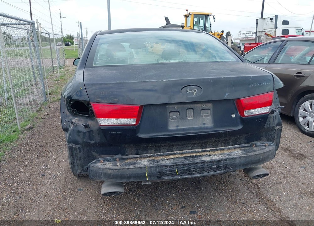 2007 HYUNDAI SONATA LIMITED/SE V6 VIN: 5NPEU46F97H181366