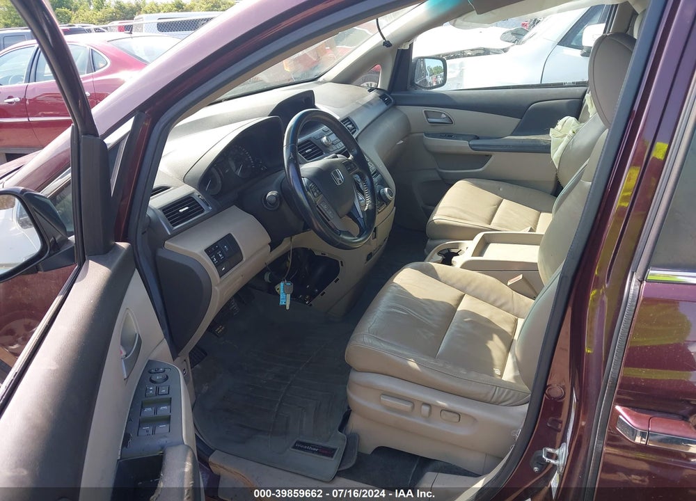 2011 HONDA ODYSSEY EX-L VIN: 5FNRL5H62BB055333