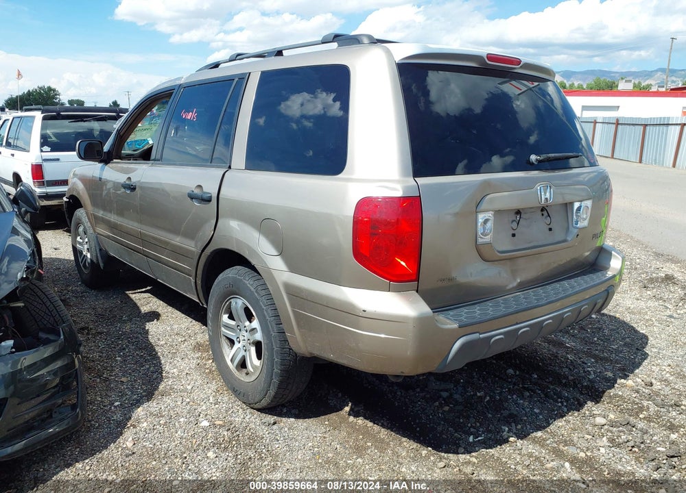 2003 HONDA PILOT EX VIN: 2HKYF18463H544606