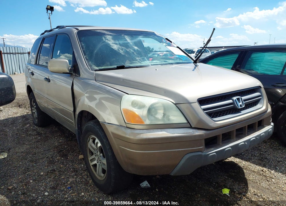 2003 HONDA PILOT EX VIN: 2HKYF18463H544606