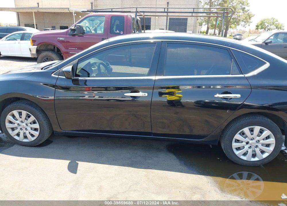 2016 NISSAN SENTRA S VIN: 3N1AB7AP0GY250487