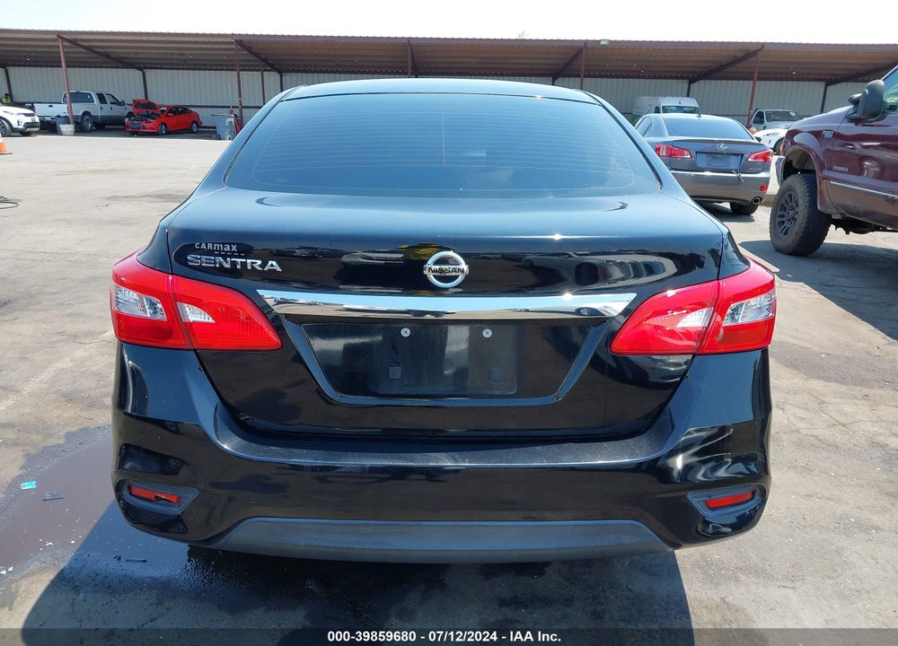 2016 NISSAN SENTRA S VIN: 3N1AB7AP0GY250487