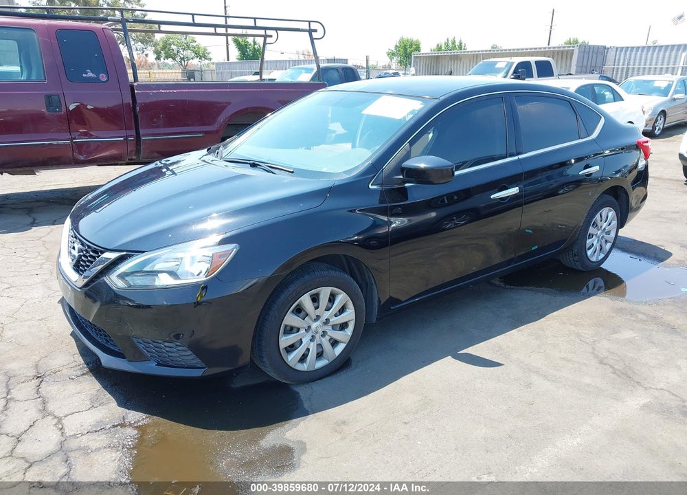 2016 NISSAN SENTRA S VIN: 3N1AB7AP0GY250487