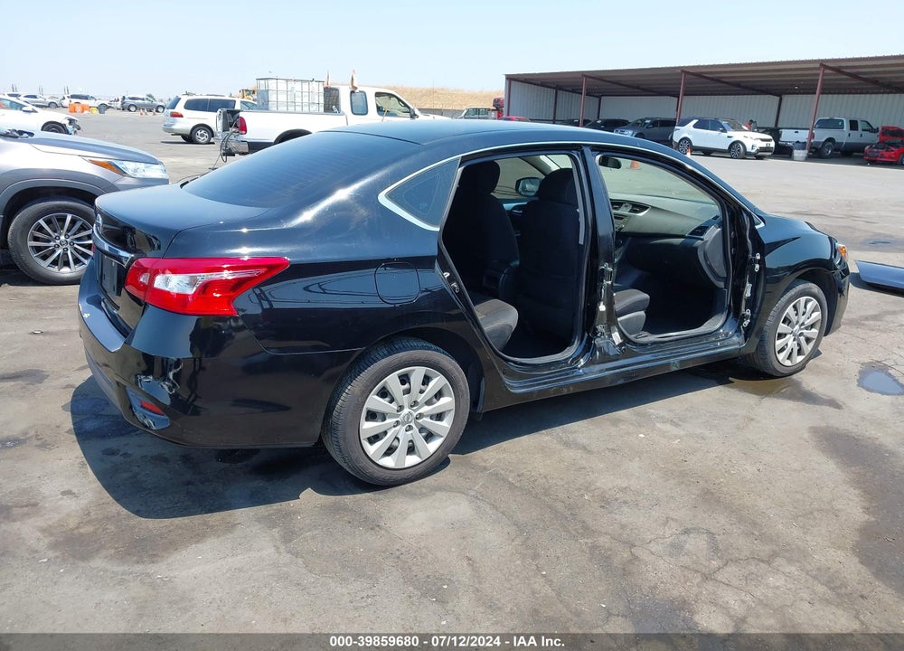 2016 NISSAN SENTRA S VIN: 3N1AB7AP0GY250487