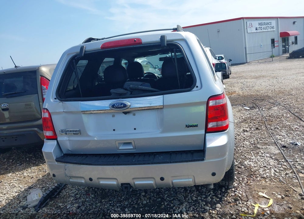 2012 FORD ESCAPE LIMITED VIN: 1FMCU0EG7CKB11771