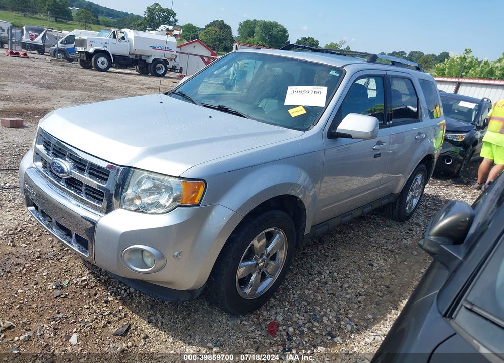 2012 FORD ESCAPE LIMITED VIN: 1FMCU0EG7CKB11771