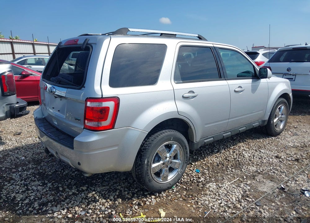 2012 FORD ESCAPE LIMITED VIN: 1FMCU0EG7CKB11771