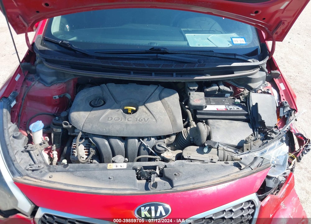2015 KIA FORTE LX VIN: KNAFX4A66F5427207