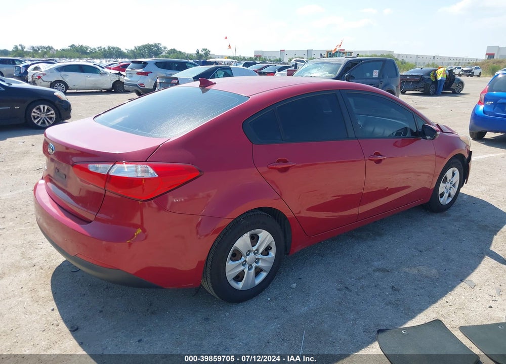2015 KIA FORTE LX VIN: KNAFX4A66F5427207