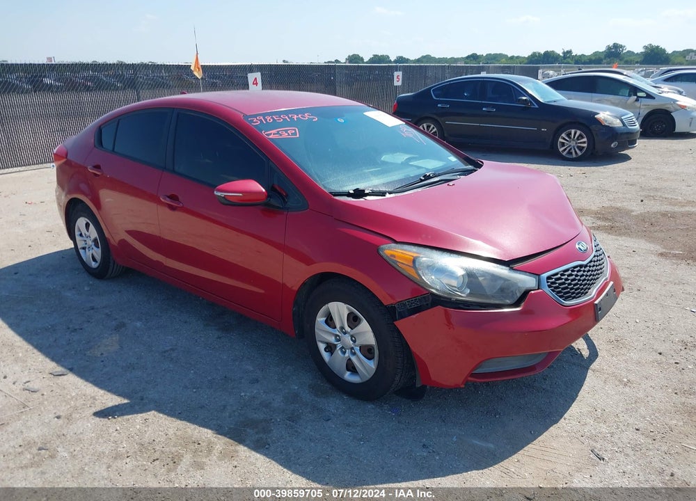 2015 KIA FORTE LX VIN: KNAFX4A66F5427207