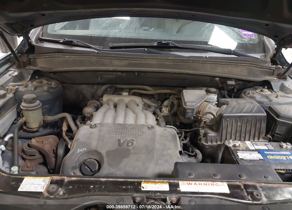 2009 HYUNDAI SANTA FE GLS VIN: 5NMSG73D29H319893