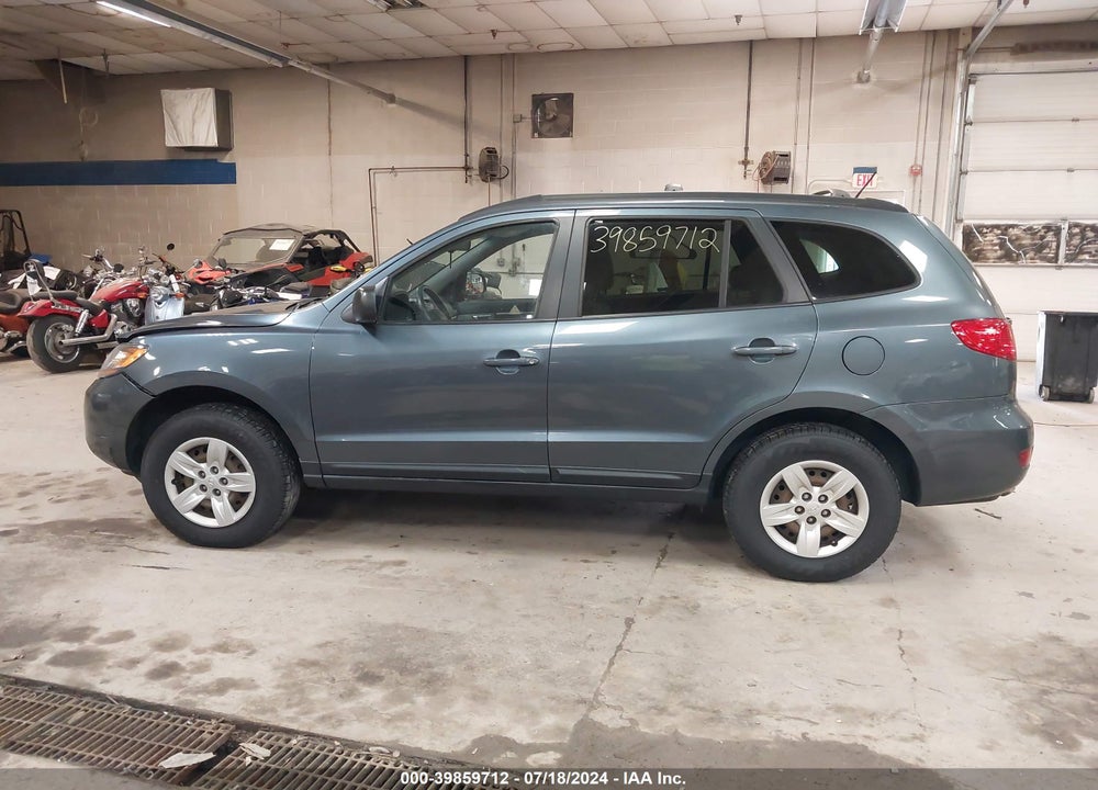 2009 HYUNDAI SANTA FE GLS VIN: 5NMSG73D29H319893
