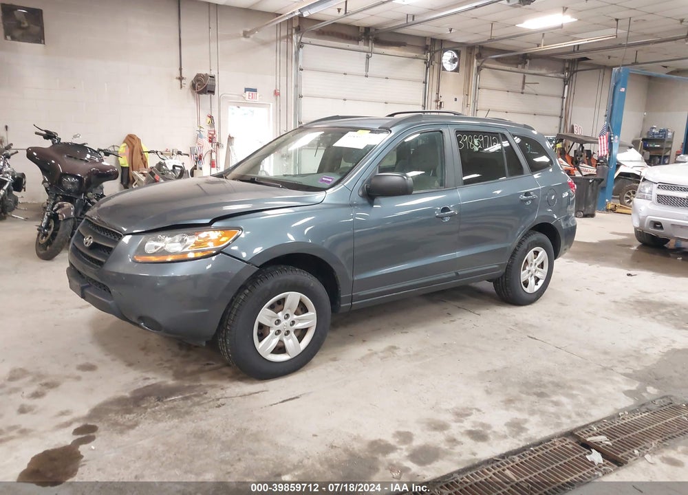 2009 HYUNDAI SANTA FE GLS VIN: 5NMSG73D29H319893