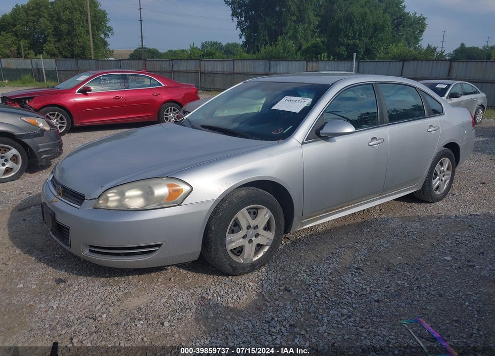 2010 CHEVROLET IMPALA LS VIN: 2G1WA5EK2A1168669