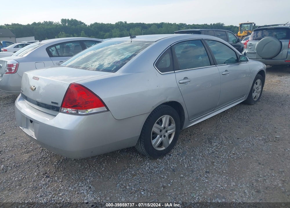 2010 CHEVROLET IMPALA LS VIN: 2G1WA5EK2A1168669
