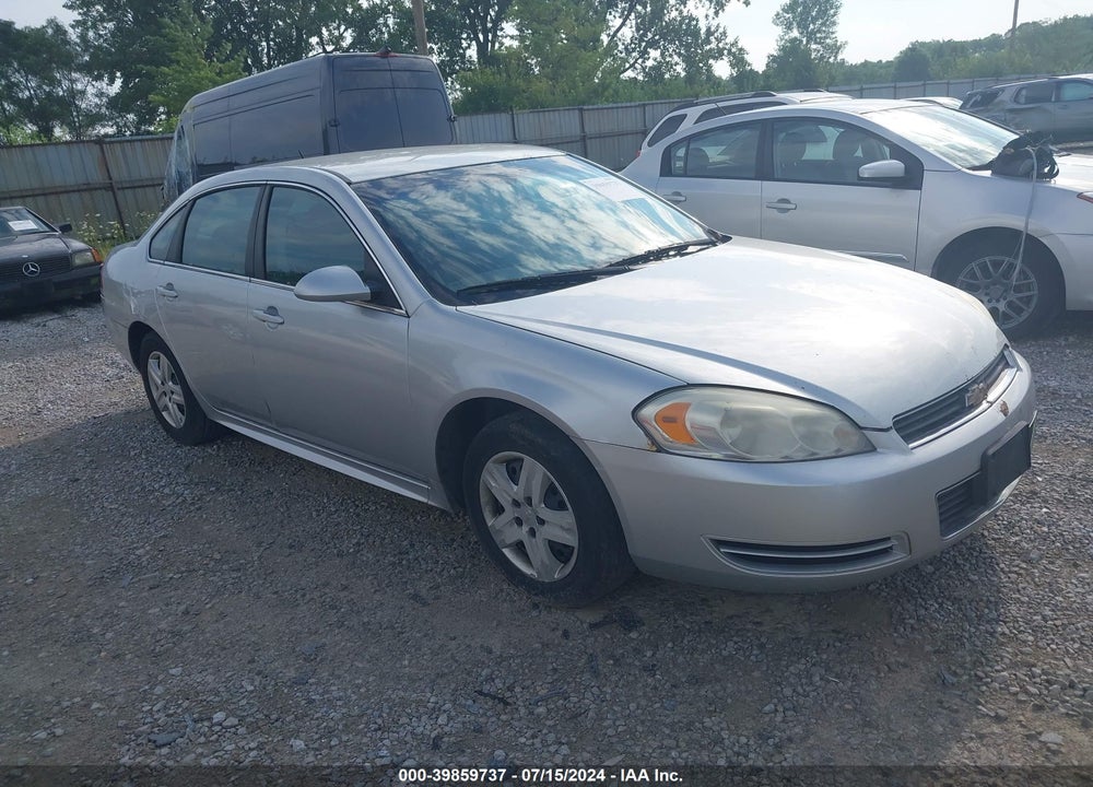 2010 CHEVROLET IMPALA LS VIN: 2G1WA5EK2A1168669