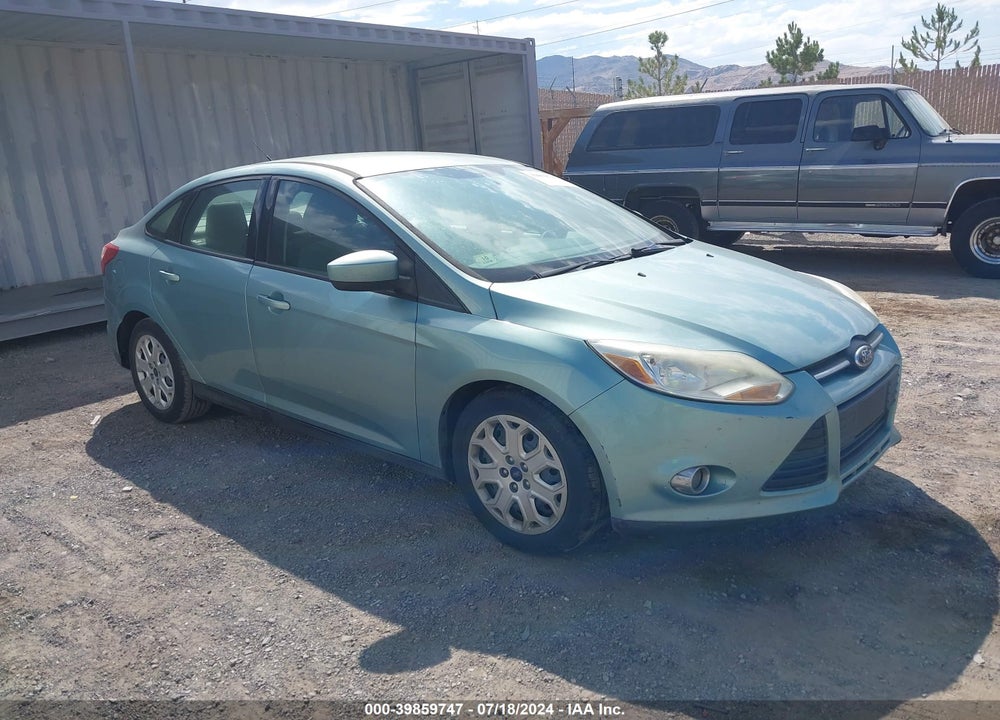 2012 FORD FOCUS SE VIN: 1FAHP3F28CL425791