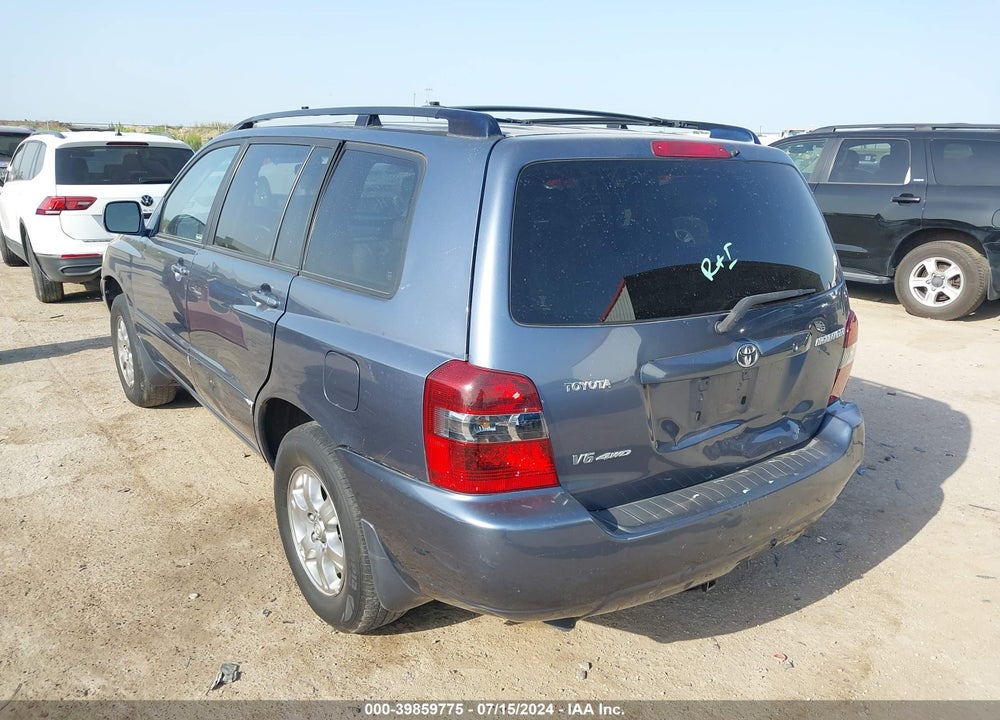 2005 TOYOTA HIGHLANDER V6 VIN: JTEEP21A150079508