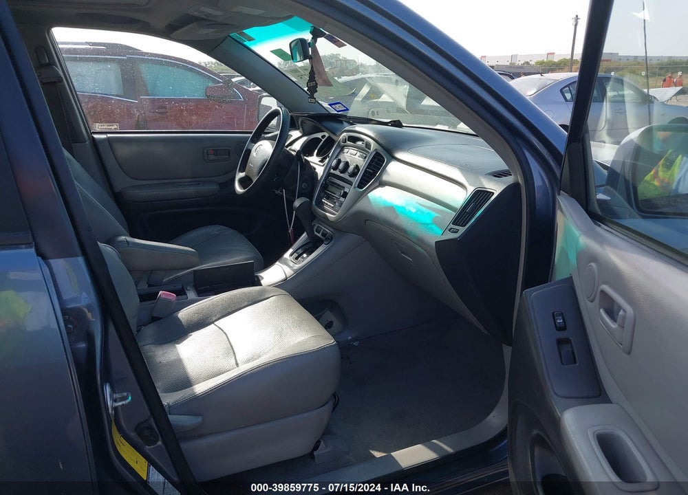 2005 TOYOTA HIGHLANDER V6 VIN: JTEEP21A150079508