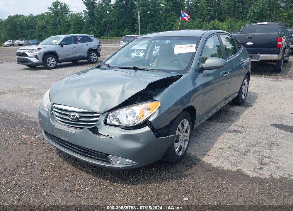 2010 HYUNDAI ELANTRA GLS VIN: KMHDU4AD9AU905003