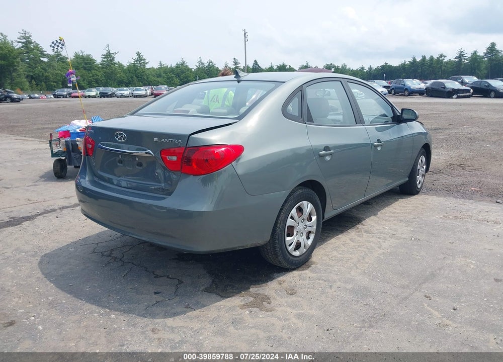 2010 HYUNDAI ELANTRA GLS VIN: KMHDU4AD9AU905003