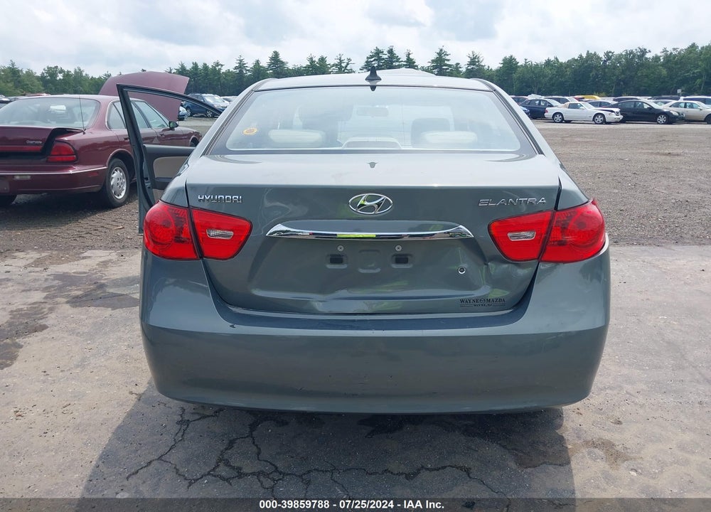 2010 HYUNDAI ELANTRA GLS VIN: KMHDU4AD9AU905003