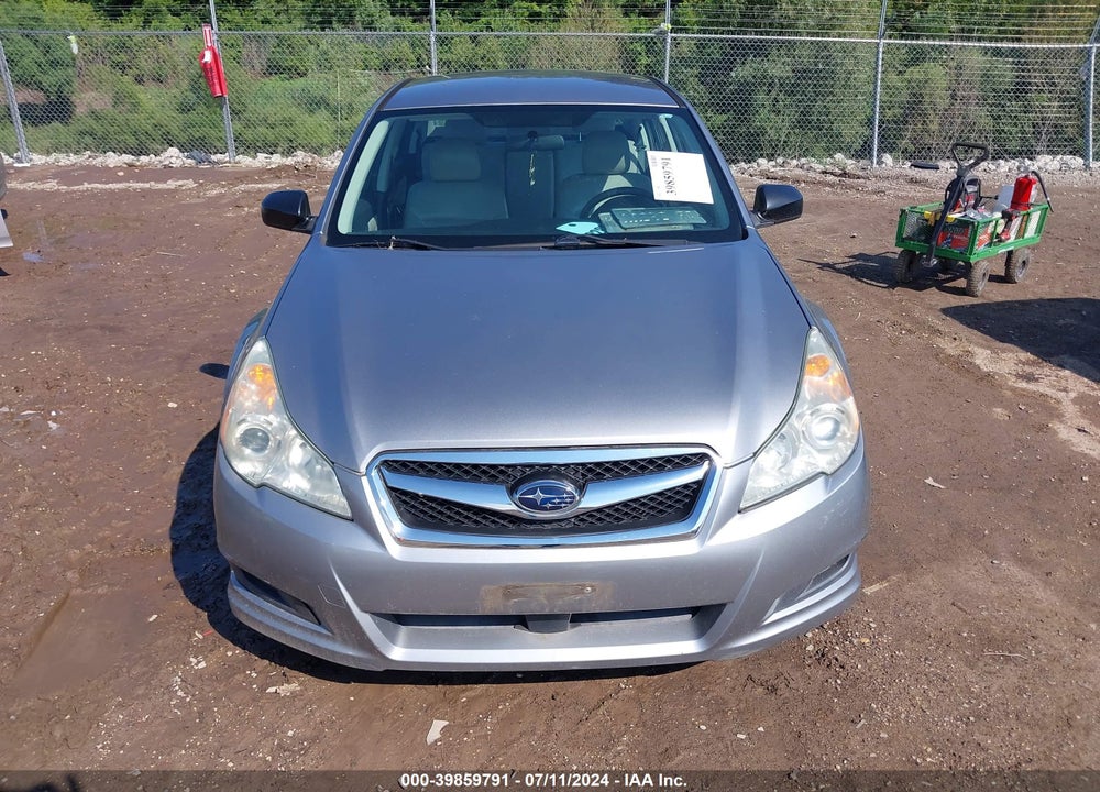 2011 SUBARU LEGACY 2.5I VIN: 4S3BMCA66B3218799