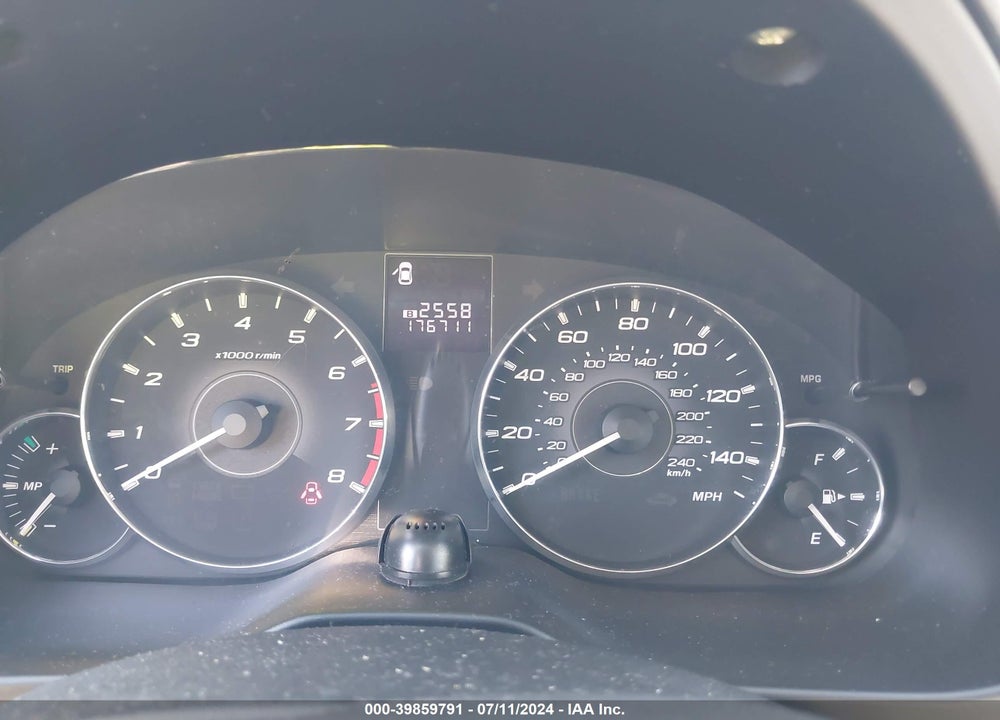 2011 SUBARU LEGACY 2.5I VIN: 4S3BMCA66B3218799