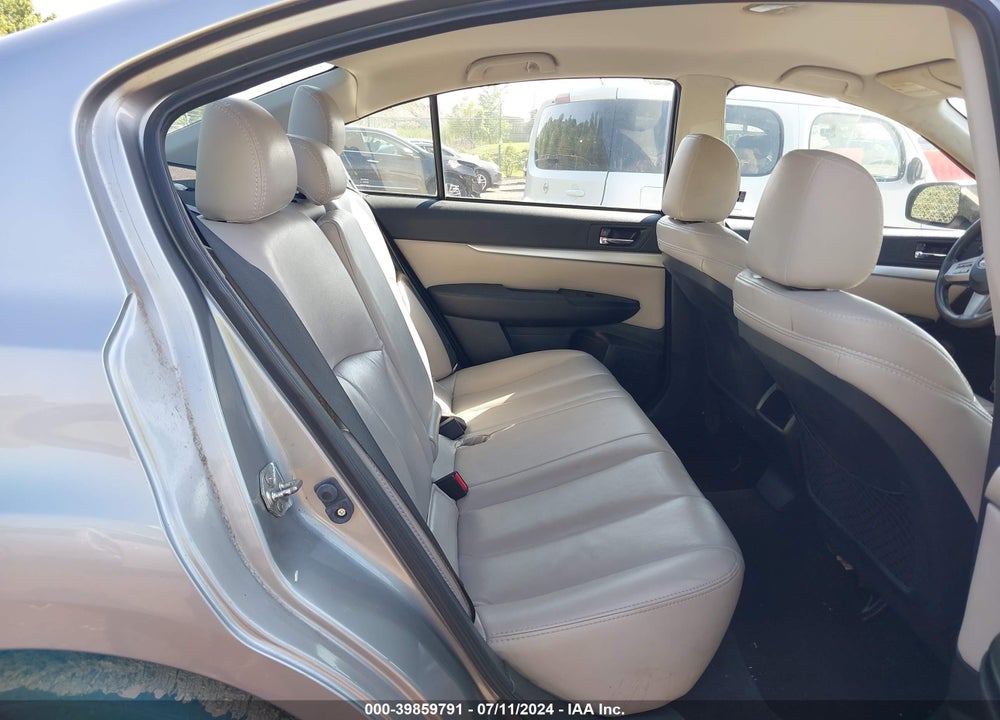 2011 SUBARU LEGACY 2.5I VIN: 4S3BMCA66B3218799