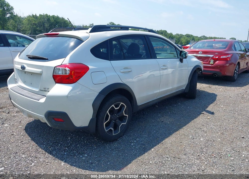 2014 SUBARU XV CROSSTREK 2.0I LIMITED VIN: JF2GPAKC1E8210396