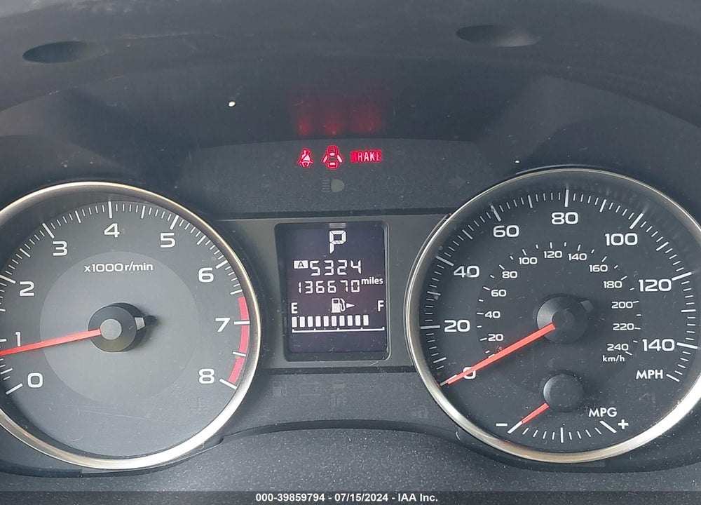 2014 SUBARU XV CROSSTREK 2.0I LIMITED VIN: JF2GPAKC1E8210396