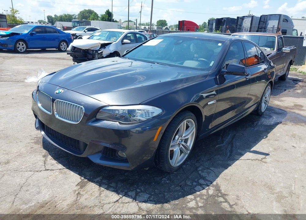 2013 BMW 550I XDRIVE VIN: WBAFU9C50DDY71695