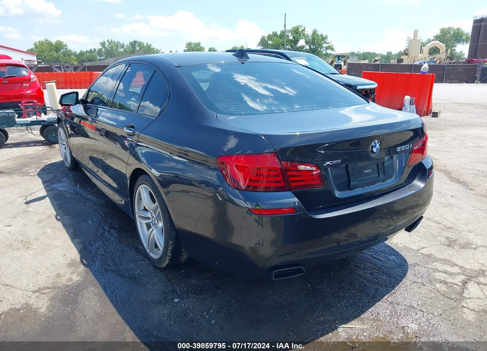 2013 BMW 550I XDRIVE VIN: WBAFU9C50DDY71695