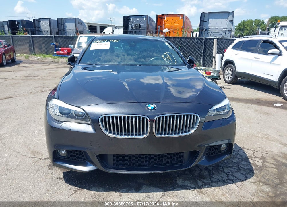 2013 BMW 550I XDRIVE VIN: WBAFU9C50DDY71695